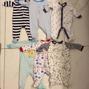 0-3mo sleepers for boys